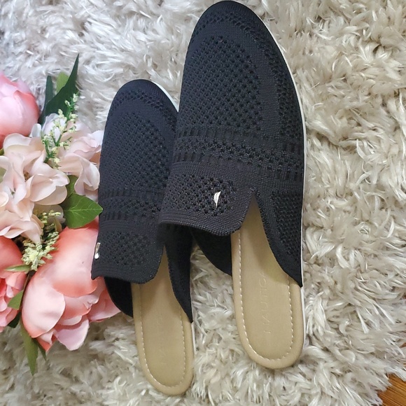 NWOT Nautica Mesh Mule Women's 7 Black Slip-On - Picture 9 of 9